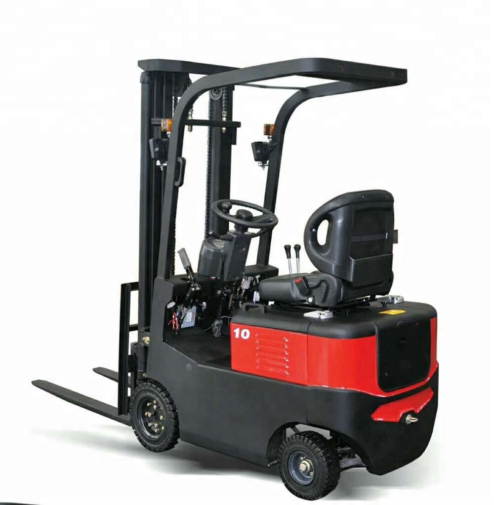 4 wheels 1.0 ton electric forklift truck with AC Motor