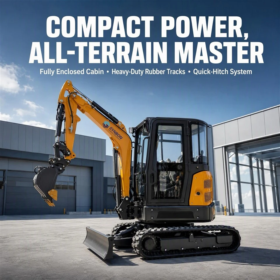 New 1.8T Mini Excavator For Residential Garden And Small Farm With CE/ISO Certification