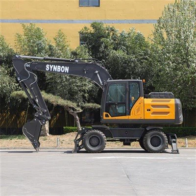 Rubber Tyre Excavator